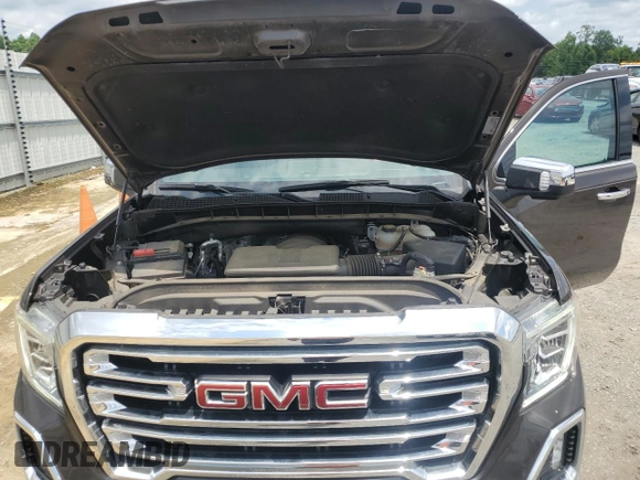 2022 GMC Sierra 1500 with VIN NCS107081, listed as a Copart auction lot 61131224 with 55,588 mi miles and Salvage Title. Bid and sale history available at DreamBid. Image 11.