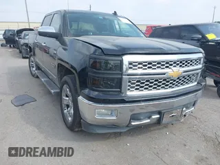 2015 Chevrolet Silverado 1500 LTZ with VIN 3GCUKSEC2FG472389, listed as a IAAI auction lot 41774325 with 1 mi miles. Bid and sale history available at carsss.com. Image 1.