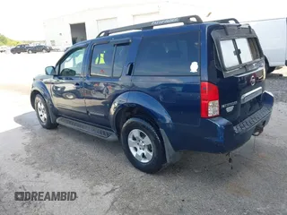 2007 Nissan Pathfinder S with VIN 5N1AR18U47C631443, listed as a IAAI auction lot 41849777 with 244,897 mi miles and . Bid and sale history available at DreamBid. Image 3.
