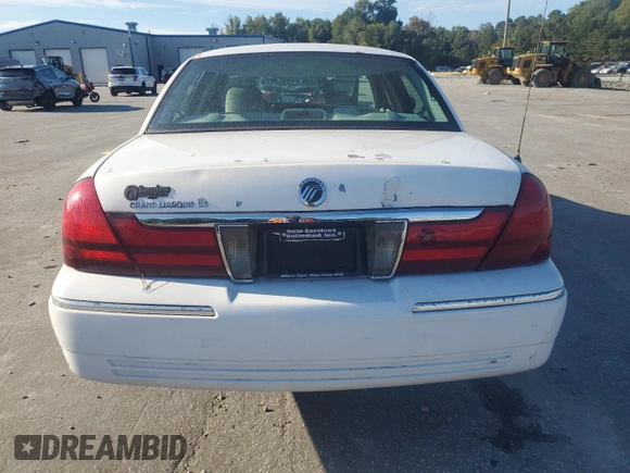 2005 Mercury Grand Marquis LS Premium z VIN 2MEFM75WX5X607647, wystawiony jako Copart lot #73566194 z przebiegiem 206 152 mil mil oraz Szkoda całkowita • Salvage title. Historia ofert i sprzedaży dostępna na DreamBid. Obrazek 6.