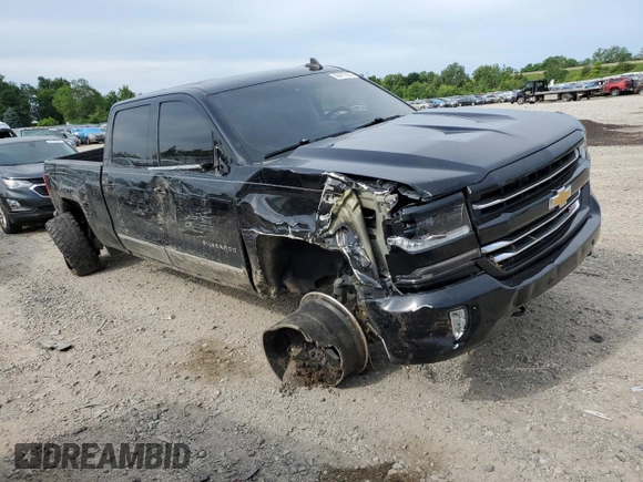2017 Chevrolet Silverado 1500 LTZ with VIN 3GCUKSEC9HG303215, listed as a Copart auction lot 59415104 with Not Provided miles and Salvage Title. Bid and sale history available at DreamBid. Image 4.