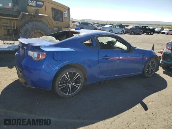 2016 Subaru BRZ Limited with VIN JF1ZCAC1XG8602303, listed as a Copart auction lot 73208214 with Not provided miles and Salvage title. Bid and sale history available at DreamBid. Image 3.