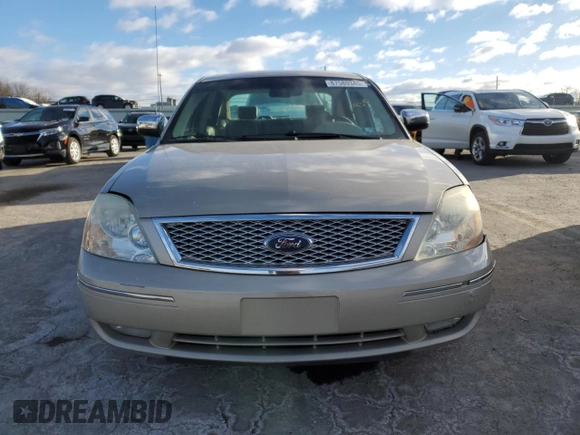 2006 Ford Five Hundred Limited with VIN 1FAHP28196G151920, listed as a Copart auction lot 87589345 with 180,635 mi miles and Salvage Title. Bid and sale history available at carsss.com. Image 5.