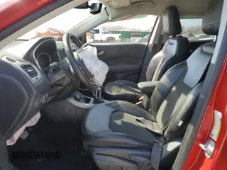 2020 Jeep Compass Latitude with VIN 3C4NJDBB6LT150324, listed as a Copart auction lot 49298845 with 44,160 mi miles and Salvage Title. Bid and sale history available at DreamBid. Image 7.