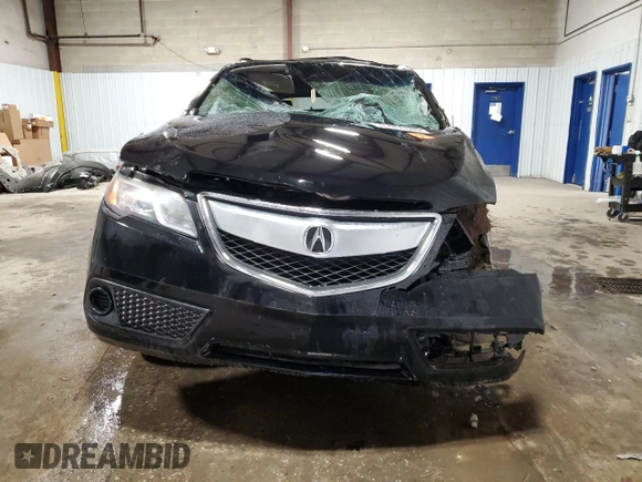 2013 Acura RDX with VIN 5J8TB4H33DL006166, listed as a Copart auction lot 49956645 with 0 mi miles and Salvage Title. Bid and sale history available at carsss.com. Image 5.