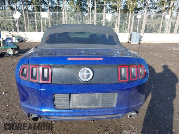 2014 Ford Mustang V6 with VIN 1ZVBP8EM2E5243069, listed as a IAAI auction lot 41725527 with 113,692 mi miles. Bid and sale history available at carsss.com. Image 17.