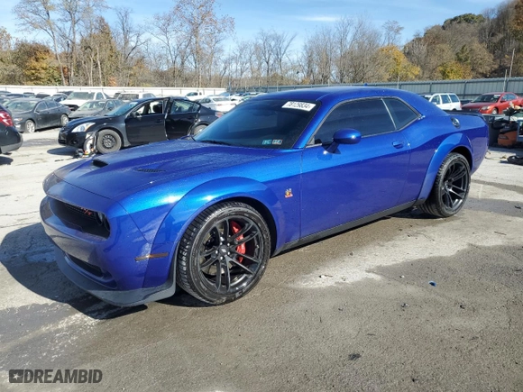 2020 Dodge Challenger R/T Scat Pack with VIN 2C3CDZFJ0LH159045, listed as a Copart auction lot 78129834 with 34,969 mi miles and Salvage Title. Bid and sale history available at carsss.com. Image 1.