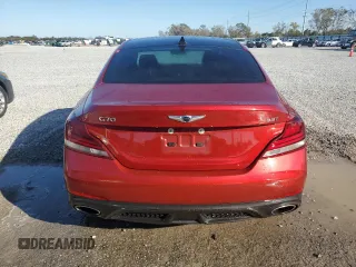 2019 Genesis G70 Advanced with VIN KMTG34LE1KU012126, listed as a Copart auction lot 81837404 with 73,898 mi miles and Non Repairable. Bid and sale history available at DreamBid. Image 6.