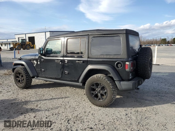 2023 Jeep Wrangler Sport with VIN 1C4HJXDG2PW546208, listed as a Copart auction lot 47779635 with 40,491 mi miles and Salvage Title. Bid and sale history available at DreamBid. Image 2.
