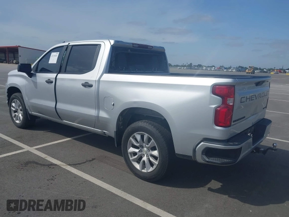 2021 Chevrolet Silverado 1500 Custom with VIN 3GCPYBEK2MG346534, listed as a IAAI auction lot 42116441 with 83,994 mi miles and . Bid and sale history available at DreamBid. Image 3.
