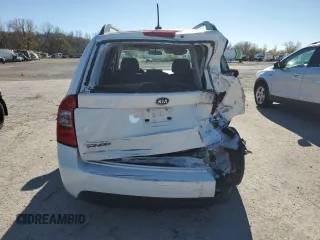 2009 Kia Rondo LX Base with VIN KNAFG528197222070, listed as a Copart auction lot 79863504 with 181,878 mi miles and Salvage Title. Bid and sale history available at carsss.com. Image 6.