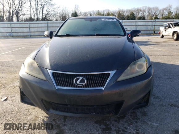 2011 Lexus IS 250 with VIN JTHBF5C2XB5134827, listed as a Copart auction lot 52330515 with 242,415 mi miles and Salvage Title. Bid and sale history available at DreamBid. Image 5.