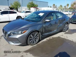 2020 Nissan Sentra SV with VIN 3N1AB8CV6LY230370, listed as a IAAI auction lot 41940017 with 162,187 mi miles and . Bid and sale history available at DreamBid. Image 2.