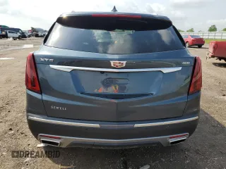 2021 Cadillac XT5 FWD Premium Luxury with VIN 1GYKNCRSXMZ118083, listed as a Copart auction lot 54703225 with 45,973 mi miles and Salvage Title. Bid and sale history available at carsss.com. Image 6.