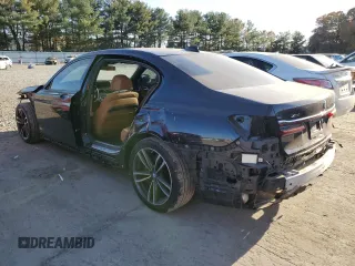2020 BMW 7 Series 740i xDrive с VIN WBA7T4C07LGF97359, выставлен на аукционе Copart как лот 76987604 с пробегом Не указан миль и Списание • Salvage title. История ставок и продаж доступна на DreamBid. Изображение 2.