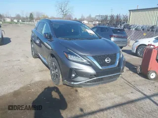 2023 Nissan Murano SV with VIN 5N1AZ2BJXPC138502, listed as a IAAI auction lot 42063712 with 65,655 mi miles. Bid and sale history available at carsss.com. Image 1.