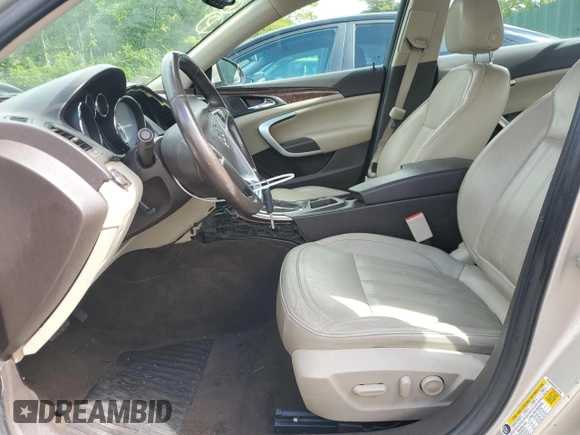2012 Buick Regal with VIN 2G4GR5EK6C9115784, listed as a Copart auction lot 57816505 with 123,366 mi miles and Salvage title. Bid and sale history available at DreamBid. Image 7.