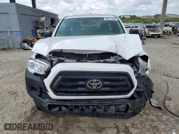 2023 Toyota Tacoma SR z VIN 3TYRX5GN7PT086579, wystawiony jako Copart lot #58221205 z przebiegiem 38 990 mil mil oraz Nie do naprawy • Non repairable. Historia ofert i sprzedaży dostępna na DreamBid. Obrazek 5.