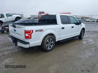 2019 Ford F-150 XL with VIN 1FTEW1CP0KKF10214, listed as a IAAI auction lot 41222565 with 76,920 mi miles and . Bid and sale history available at carsss.com. Image 4.