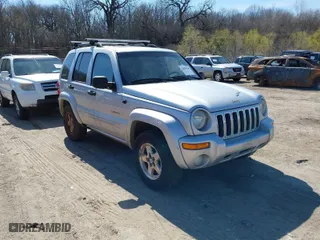 2004 Jeep Liberty Limited with VIN 1J4GL58KX4W114061, listed as a IAAI auction lot 42060760 with 170,282 mi miles. Bid and sale history available at carsss.com. Image 1.