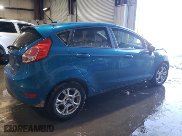 2016 Ford Fiesta SE with VIN 3FADP4EJ2GM108056, listed as a Copart auction lot 45015145 with 123,418 mi miles and Salvage Title. Bid and sale history available at DreamBid. Image 3.