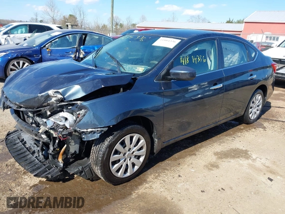 2017 Nissan Sentra S with VIN 3N1AB7AP6HY325971, listed as a IAAI auction lot 41884336 with 83,060 mi miles and . Bid and sale history available at carsss.com. Image 2.