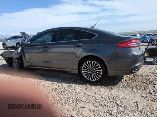 2017 Ford Fusion SE z VIN 3FA6P0H98HR350163, wystawiony jako Copart lot #54196545 z przebiegiem Nie podano mil oraz Szkoda całkowita • Salvage title. Historia ofert i sprzedaży dostępna na DreamBid. Obrazek 2.
