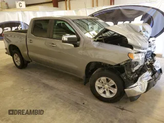 2025 Chevrolet Silverado 1500 LT with VIN 1GCPACED8SZ131345, listed as a Copart auction lot 52436255 with 18,932 mi miles and Clean Title. Bid and sale history available at DreamBid. Image 4.