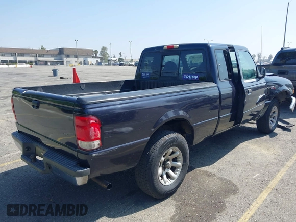 2000 Ford Ranger XL with VIN 1FTYR14V3YPB90285, listed as a IAAI auction lot 42085329 with 205,107 mi miles. Bid and sale history available at carsss.com. Image 4.