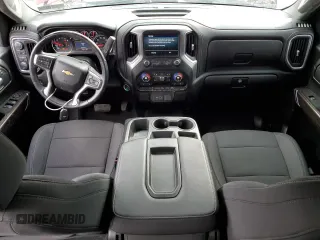 2021 Chevrolet Silverado 1500 LT with VIN 1GCRYDED5MZ139626, listed as a Copart auction lot 44760205 with 79,477 mi miles and Salvage Title. Bid and sale history available at DreamBid. Image 8.