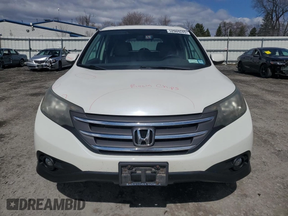 2013 Honda CR-V EX-L z VIN 5J6RM4H70DL072075, wystawiony jako Copart lot #52069245 z przebiegiem 182 547 mil mil oraz Szkody całkowita. Historia ofert i sprzedaży dostępna na DreamBid. Obrazek 5.