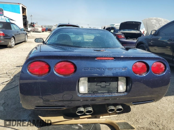 2000 Chevrolet Corvette with VIN 1G1YY22G6Y5114612, listed as a Copart auction lot 75160364 with 43,856 mi miles and Salvage Title. Bid and sale history available at carsss.com. Image 6.