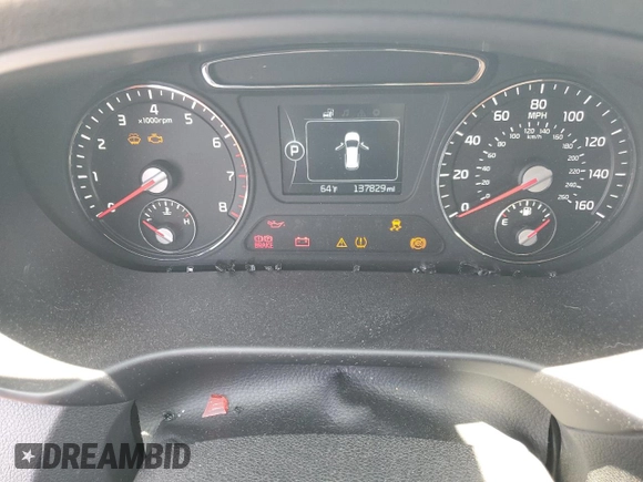 2016 Kia Sorento EX with VIN 5XYPH4A51GG104199, listed as a Copart auction lot 63508835 with 137,829 mi miles and Salvage title. Bid and sale history available at DreamBid. Image 9.