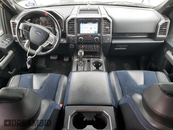 2019 Ford F-150 Raptor with VIN 1FTFW1RG7KFB03737, listed as a Copart auction lot 45483195 with 79,348 mi miles and Salvage Title. Bid and sale history available at carsss.com. Image 8.