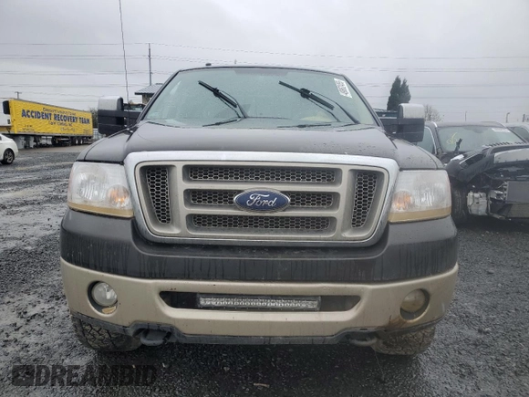 2007 Ford F-150 XLT with VIN 1FTPW14597KD37046, listed as a Copart auction lot 49862455 with Not Provided miles and Non Repairable. Bid and sale history available at DreamBid. Image 5.