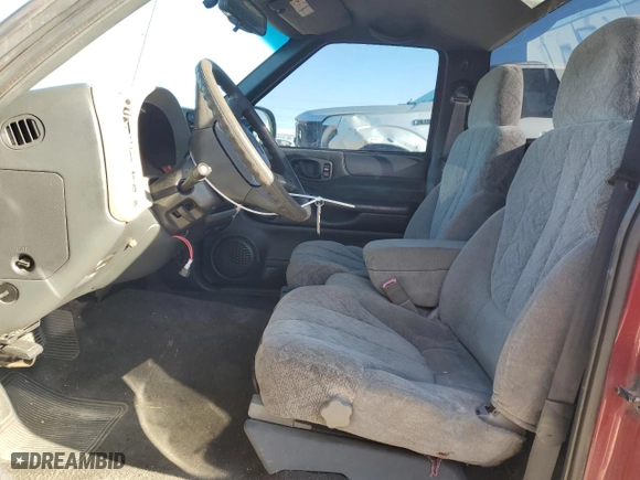 2000 Chevrolet S-10 LS with VIN 1GCCS1458YK296520, listed as a Copart auction lot 47259445 with 158,853 mi miles and Salvage Title. Bid and sale history available at carsss.com. Image 7.