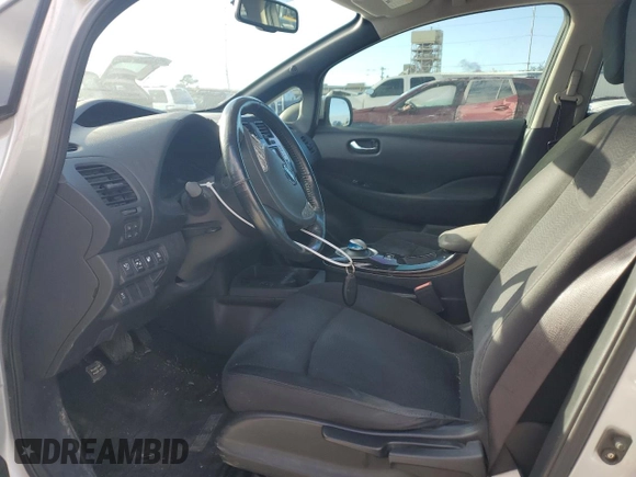 2013 Nissan LEAF SV with VIN 1N4AZ0CP0DC406762, listed as a Copart auction lot 46703895 with 105,689 mi miles and Salvage Title. Bid and sale history available at carsss.com. Image 7.