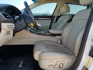 2018 Genesis G90 3.3T Premium with VIN KMHG34JA7JU041140, listed as a Copart auction lot 83020974 with 30,123 mi miles and Salvage Title. Bid and sale history available at carsss.com. Image 7.