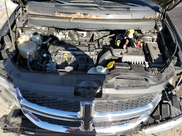 2019 Dodge Journey SE Value Pkg with VIN 3C4PDCAB7KT747038, listed as a Copart auction lot 87844425 with 118,019 mi miles and Salvage Title. Bid and sale history available at carsss.com. Image 12.