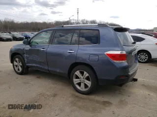 2012 Toyota Highlander Limited with VIN 5TDDK3EH9CS154252, listed as a Copart auction lot 48169895 with 225,493 mi miles and Salvage title. Bid and sale history available at DreamBid. Image 2.