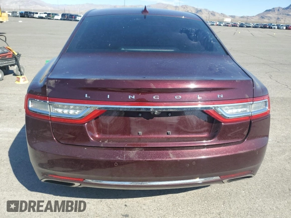 2018 Lincoln Continental Reserve with VIN 1LN6L9NC6J5603219, listed as a Copart auction lot 70237974 with 149,279 mi miles and Salvage Title. Bid and sale history available at carsss.com. Image 6.