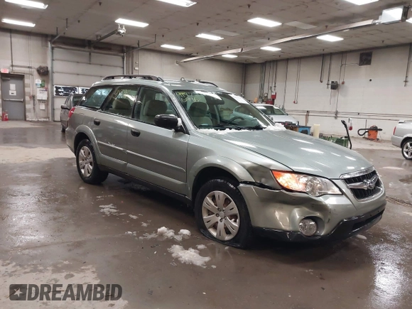 2009 Subaru Outback with VIN 4S4BP60C397337814, listed as a IAAI auction lot 41476946 with 87,351 mi miles. Bid and sale history available at carsss.com. Image 1.