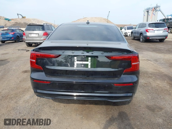 2024 Volvo S60 Plus Black Edition with VIN 7JRL12FH7RG300837, listed as a IAAI auction lot 42419110 with 9,765 mi miles and . Bid and sale history available at DreamBid. Image 16.