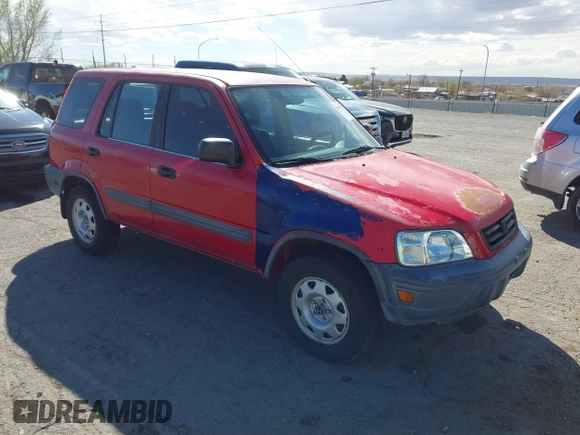 1999 Honda CR-V LX with VIN JHLRD2847XC009921, listed as a IAAI auction lot 41795325 with 268,638 mi miles. Bid and sale history available at carsss.com. Image 1.