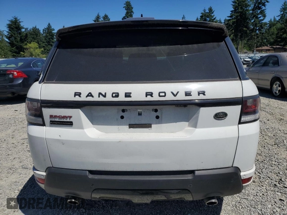 2016 Land Rover Range Rover Sport HSE with VIN SALWS2PF3GA106241, listed as a Copart auction lot 60372495 with 91,318 mi miles and Clean title. Bid and sale history available at DreamBid. Image 6.