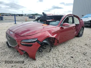 2023 Genesis G70 2.0T with VIN KMTG34TA6PU132430, listed as a Copart auction lot 61281374 with Not Provided miles and Non Repairable. Bid and sale history available at DreamBid. Image 1.