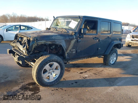 2018 Jeep Wrangler Unlimited Sport S with VIN 1C4BJWDG7JL884387, listed as a IAAI auction lot 41427788 with Not Provided miles and . Bid and sale history available at DreamBid. Image 2.
