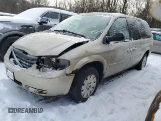2006 Chrysler Town & Country LWB LX with VIN 2A4GP44R76R716347, listed as a Copart auction lot 87476564 with 79,695 mi miles and Salvage Title. Bid and sale history available at carsss.com. Image 1.
