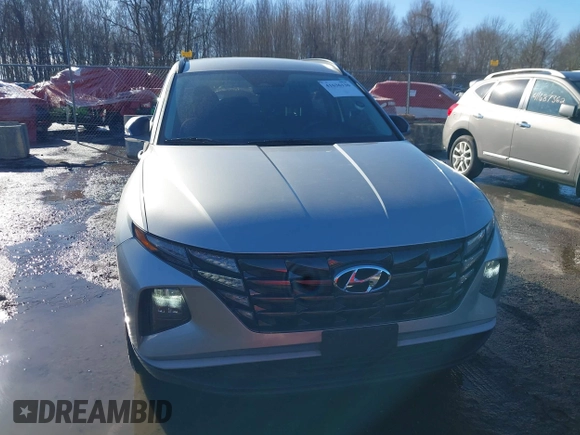 2022 Hyundai Tucson SEL with VIN 5NMJBCAEXNH025957, listed as a IAAI auction lot 41636130 with 40,804 mi miles and . Bid and sale history available at carsss.com. Image 13.