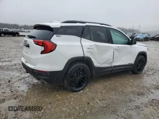 2020 GMC Terrain SLT with VIN 3GKALPEX8LL322214, listed as a Copart auction lot 44974715 with 75,585 mi miles and Salvage Title. Bid and sale history available at carsss.com. Image 3.